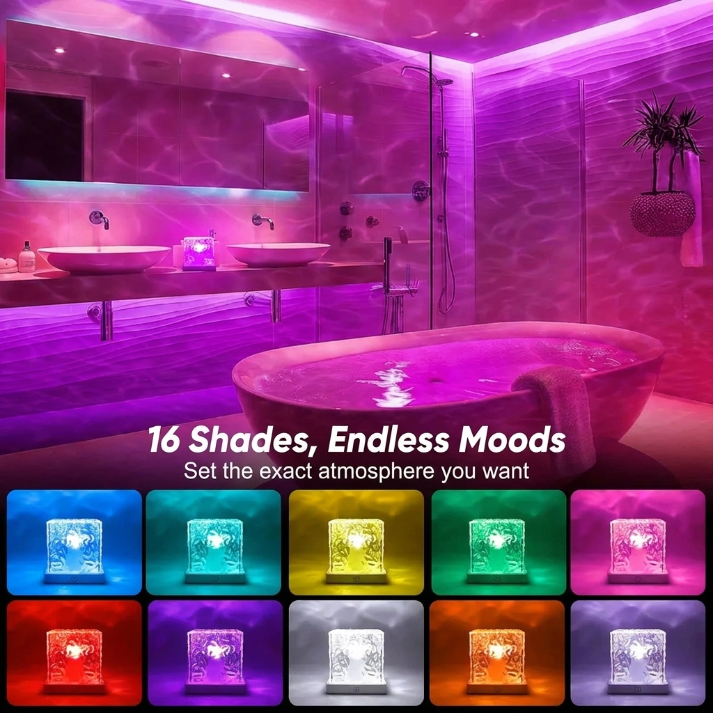 WaveSpa™ Rechargeable Shower Light